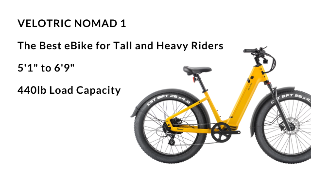 Best eBike for Tall and Heavy Riders