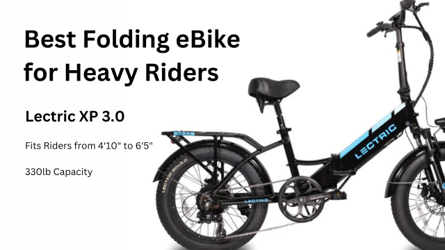 Best Folding eBike for Heavy Riders